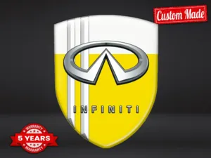 Infiniti Sticker on Self Adhesive Custom Look Superior Cars